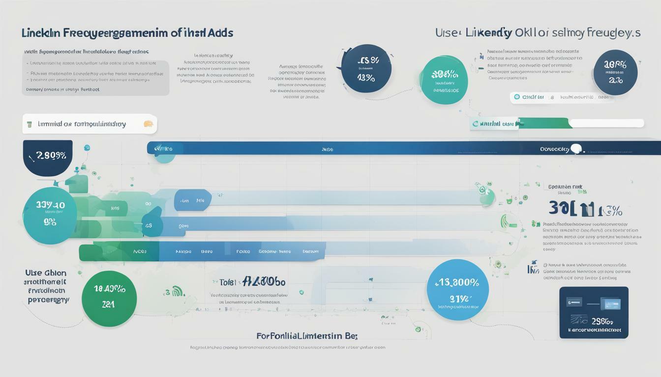 LinkedIn ad frequency